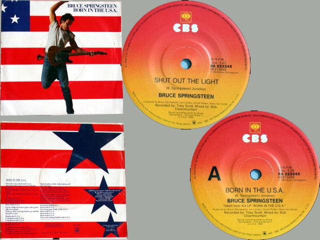 Bruce Springsteen - BORN IN THE USA / SHUT OUT THE LIGHT